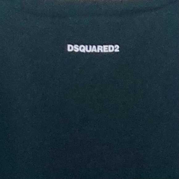 DSQUARED2 Caten Twins Canadian flag black short sleeve tee shirt. XL - Picture 4 of 6